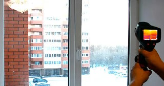 Тепловизионное обследование окон в Кимрах | от 6822 руб.
